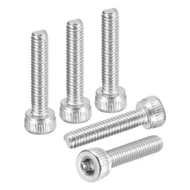DTGN M2-0.4x10 Socket Head Cap Screws Bolts - 100Pack - Good for Road Bicycle, Mountain Bike, Auto, Motorcycle - 316 Stainless Steel Hex Head Metric Screws - Silver