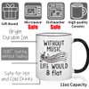 Music Teacher Appreciation Gift Mug for Musicians Choir Band Guitarist