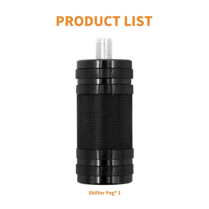 HCmotorku Motorcycle Shifter Peg Shift Lever Peg Pedal Foot Pegs