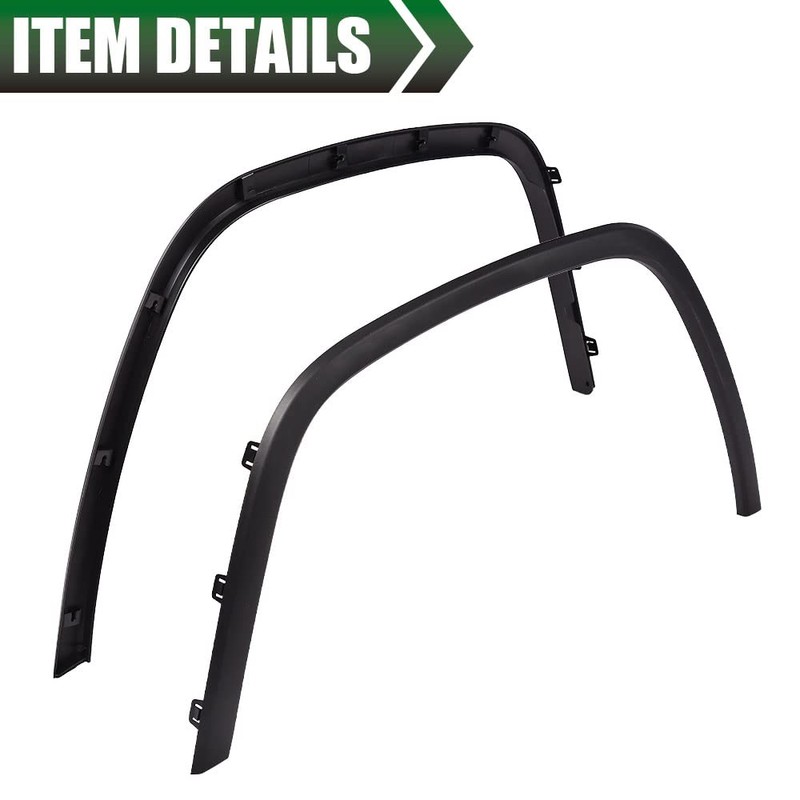 G-PLUS Front Driver & Passenger Side Fender Trim, Compatible with