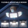 Abovizo 85W LED Security Lights Motion Sensor Light Outdoor, 8500LM