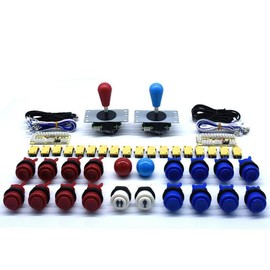 Arcity 2-Player Arcade Buttons and Joystick Kits DIY