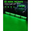 48 LED Flashing Warning Hazard Interior Windshield Visor Traffic Light