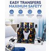 Patient Lift Transfer Belt with Sliding Pad, Stair Lift Aid