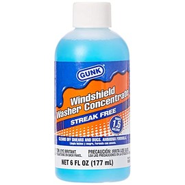 GUNK M506 Windshield Wash Streak Free Concentrate - 6 fl. oz., Blue