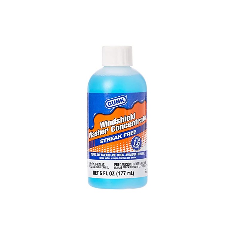 GUNK M506 Windshield Wash Streak Free Concentrate - 6 fl.