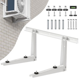 Wall Mounting Bracket for Outdoor Condenser 9000-36000 BTU Universal Mini Split Heat Pump Systems Support Brackets Support up to 330 lbs
