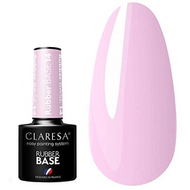 Claresa Rubber Base 14 5 ml Self-Moulding with Fibreglass for use for both covers and extensions up to 1 cm