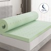 Novilla Mattress Topper Queen, High Density 4 Inch Memory Foam