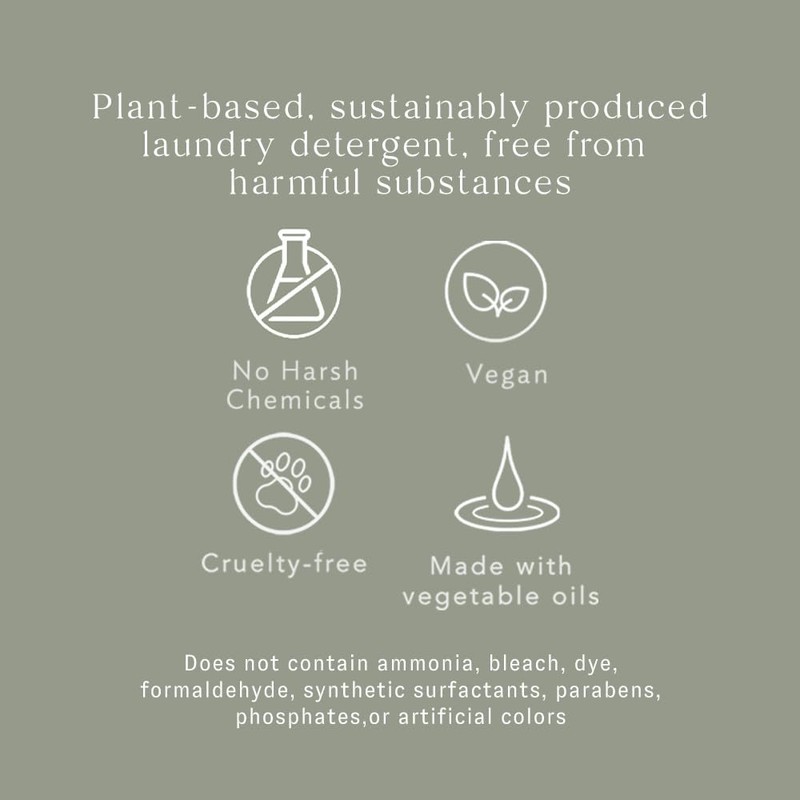 Maison France Luxe Laundry Detergent, Plant based French Soap, 1000ml,