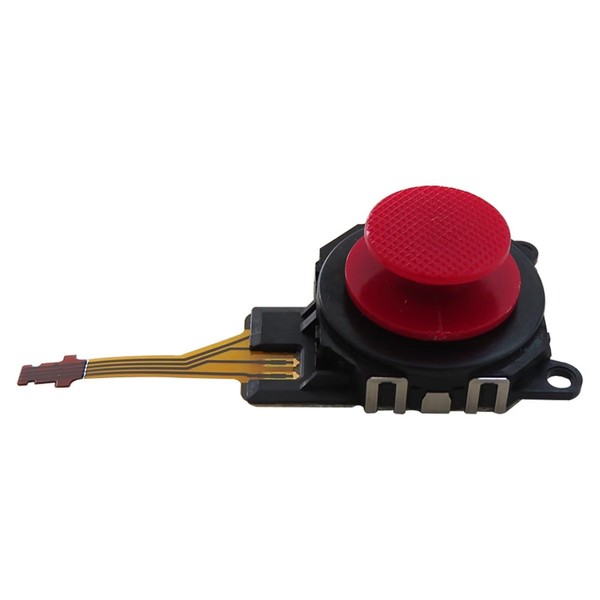INGQI Analog Thumbstick Joystick Thumb Stick and Red Rocker Cap