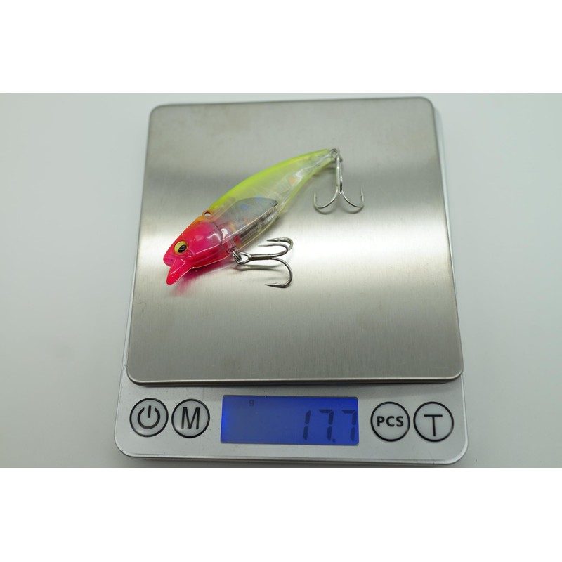 MARUPAKU Lure Fishing Lage 65 (Clear Pink Head)