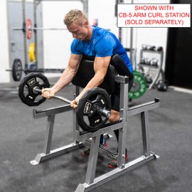 Valor Fitness MB-47 EZ Curl Olympic Weightlifting Bar, 47-inch