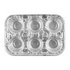 PLASTICPRO Aluminum Foil Muffin Pans Reusable and Disposable, Muffin &