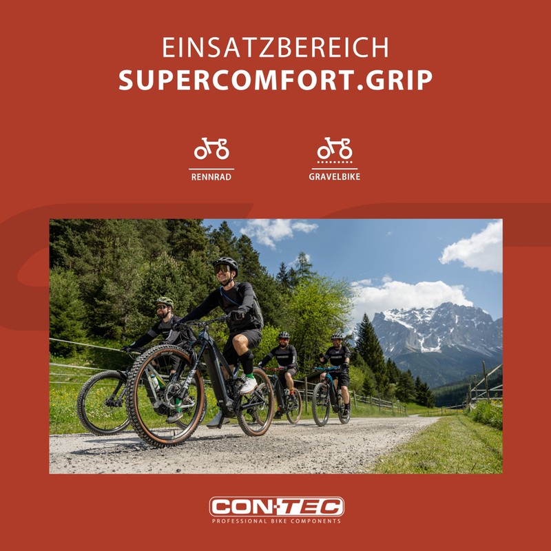 CONTEC Ct Supercomfor T.Grip 03199615 Handlebar Tape 200 mm Grey
