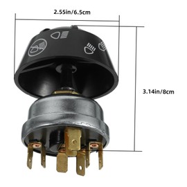 Alipis Tractor Push Button Kit for Horn and Light Activation Easy Installation Compatible with Tractors Reliable Control Switch for Enhanced Functionality