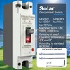 Heschen DC Molded Case Circuit Breaker MCCB, 1 Poles, DC