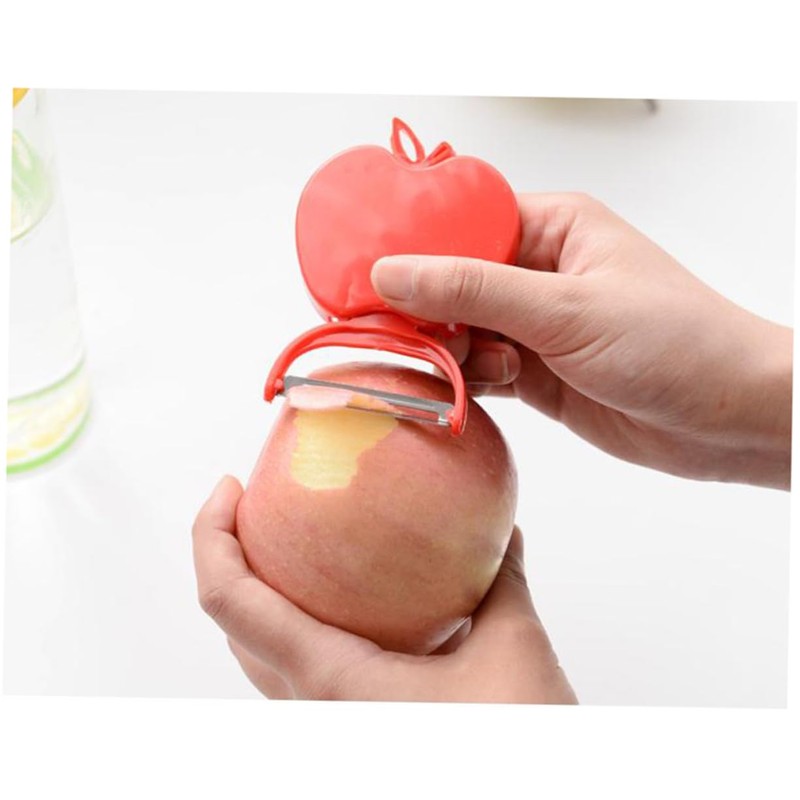 Mikinona 2pcs Foldable Fruit Peeler Foldable Vegetable Peeler Random Color