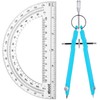 EBOOT Student Geometry Math Set, Drawing Compass and 6 Inch