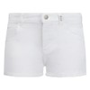 Retour Denim de Luxe Girls' Samantha Denim Shorts, optical white