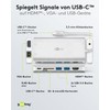 Goobay 49850 USB C Hub Multiport Splitter 9 Ports HDMI/VGA/USB
