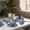 28-Piece Wheat Straw Dinnerware Sets, Microwave & Dishwasher Safe Unbreakable