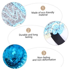 FUNOMOCYA Sparkle Half Face Mask Masquerade Mask for Women Party Costumes for Women