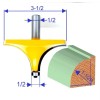 sct-888 1pc 1/2" SH 1-1/2" Radius Round Over Router Bit