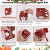 Christmas Gift Box, ACTOYS Pack of 8 Christmas Paper Boxes,