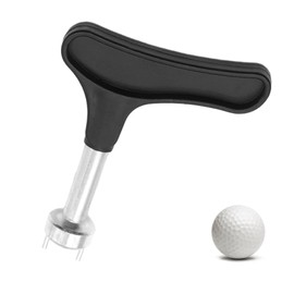 UEKPDM Universal Golf Shoe Spike Tool - Compact 9x7.5cm (3.54x2.95in) Replacement Wrench for Cleat Adjustment & Installation (Black)