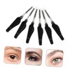minkissy Multifunctional Eyebrow Lash Brush Set 6PCS Black Combs for