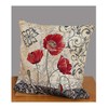 atelier alles-Spitze Tapestry Cushion Cover Poppies 45 x 45 cm