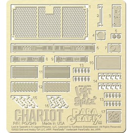 Lost in Space - Photoetch Set for Doll & Hobby’s 1/35 Scale Chariot (PGX249)