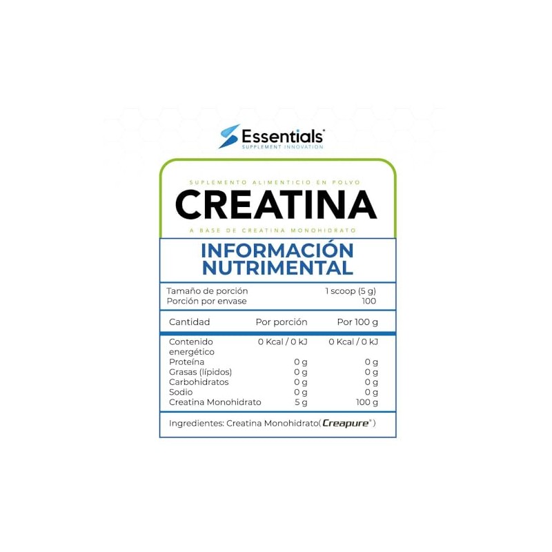 Creatina monohidratada Creapure (500)