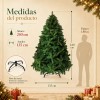 Nestor - Árbol De Navidad Clásico Color Verde De 2.40