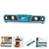 Outanaya Level Ruler Bubble Backlit Measuring Tool for Home Diy