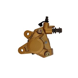 ONE By Camamoto Front Brake Caliper with Brake Pads for MBK Booster 50, Nitro 50, Ovetto 50, Stunt 50, Yamaha Bws 50, Aerox 50, Neos 50, Slider 50, Peugeot Speedfight 2, Gilera Runner 50
