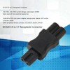 5Pcs IEC320 C6 to C7 Receptacle Connector Power Adapter Supply