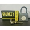 Vintage Gumball Vending Machine Goldkey Iron Padlocks Gray Old Vending