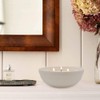 Citronella Candles in Coarse Pottery Container, Natural Soy Wax Candle