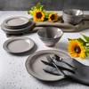 Gibson Elite Terranea Round Reactive Glaze Terra Cotta Dinnerware Set,