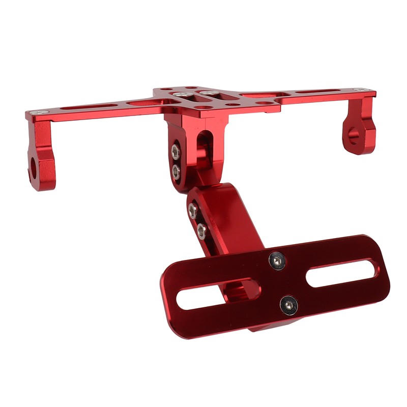 Motorcycle License Plate Bracket CNC Aluminium Alloy Universal Adjustable Motorcycle