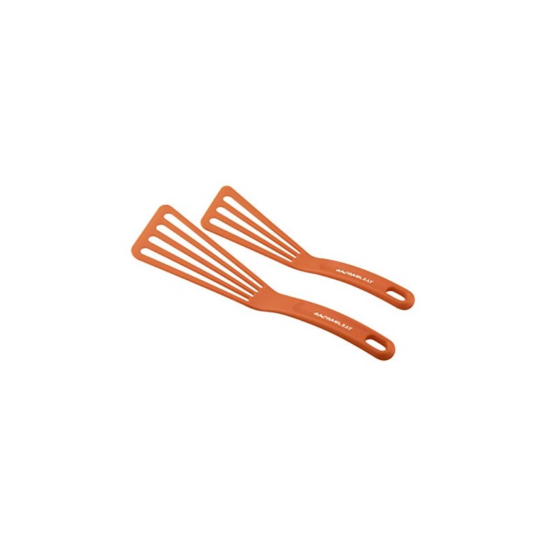Rachael Ray Tools & Gadgets 2-Piece Nylon Spatula Set, Orange