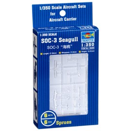 Trumpeter 1/350 SOC3 Seagull Scout Aircraft Set for Warships (6-Box)