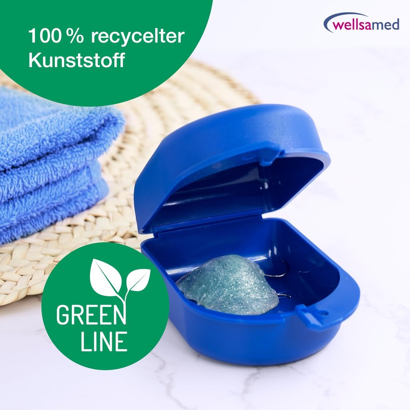 wellsamed KFO Green Line Rail Box, Blue, 100% Recycled for
