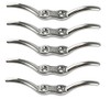 AB Tools Rope Cleat 4-1/2" Stainless Steel Marine Grade 5