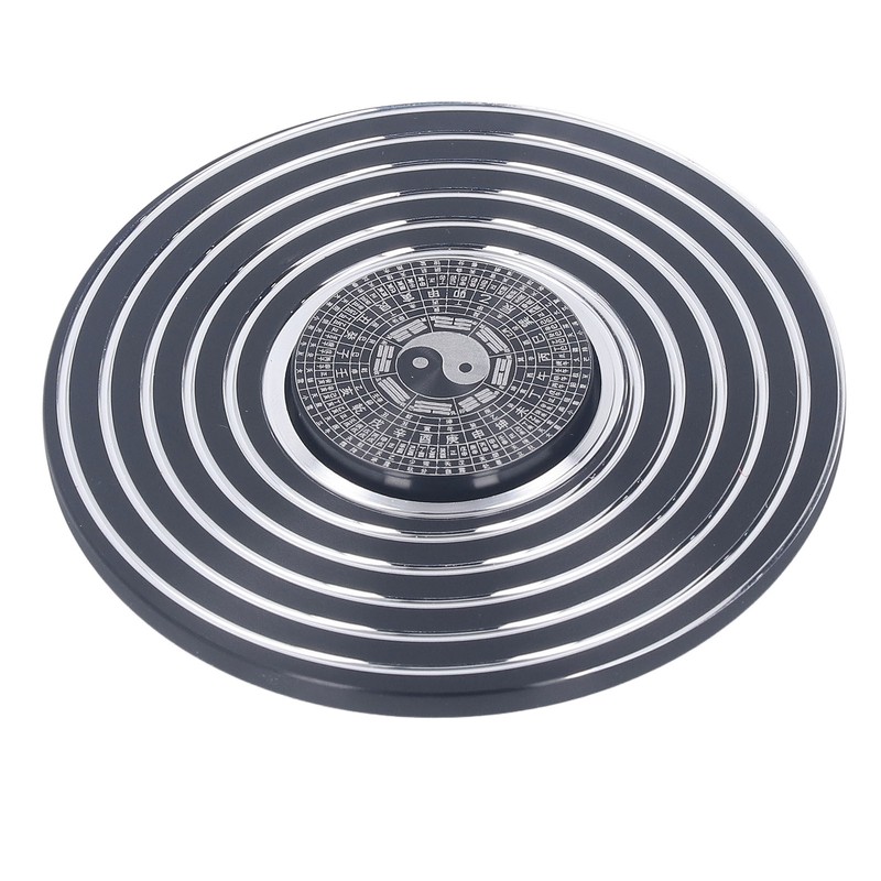 Metal Fingertip Rotation Toy Tai Ji Eight Trigram Compass Design