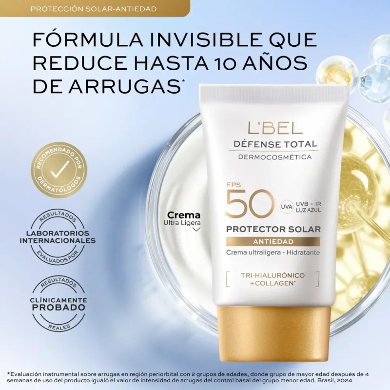L'bel Défense Total Protector Solar Facial 30 Ml