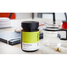 me today – Brain Focus Supplement for Adults, Contains Ginkgo & Brahmi for Mental Clarity, 60 Vegan Friendly Capsules