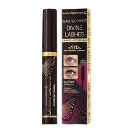 Max Factor Masterpiece Divine Lashes Mascara, Mascara for Fanned and Lump-free Volume, Black Brown